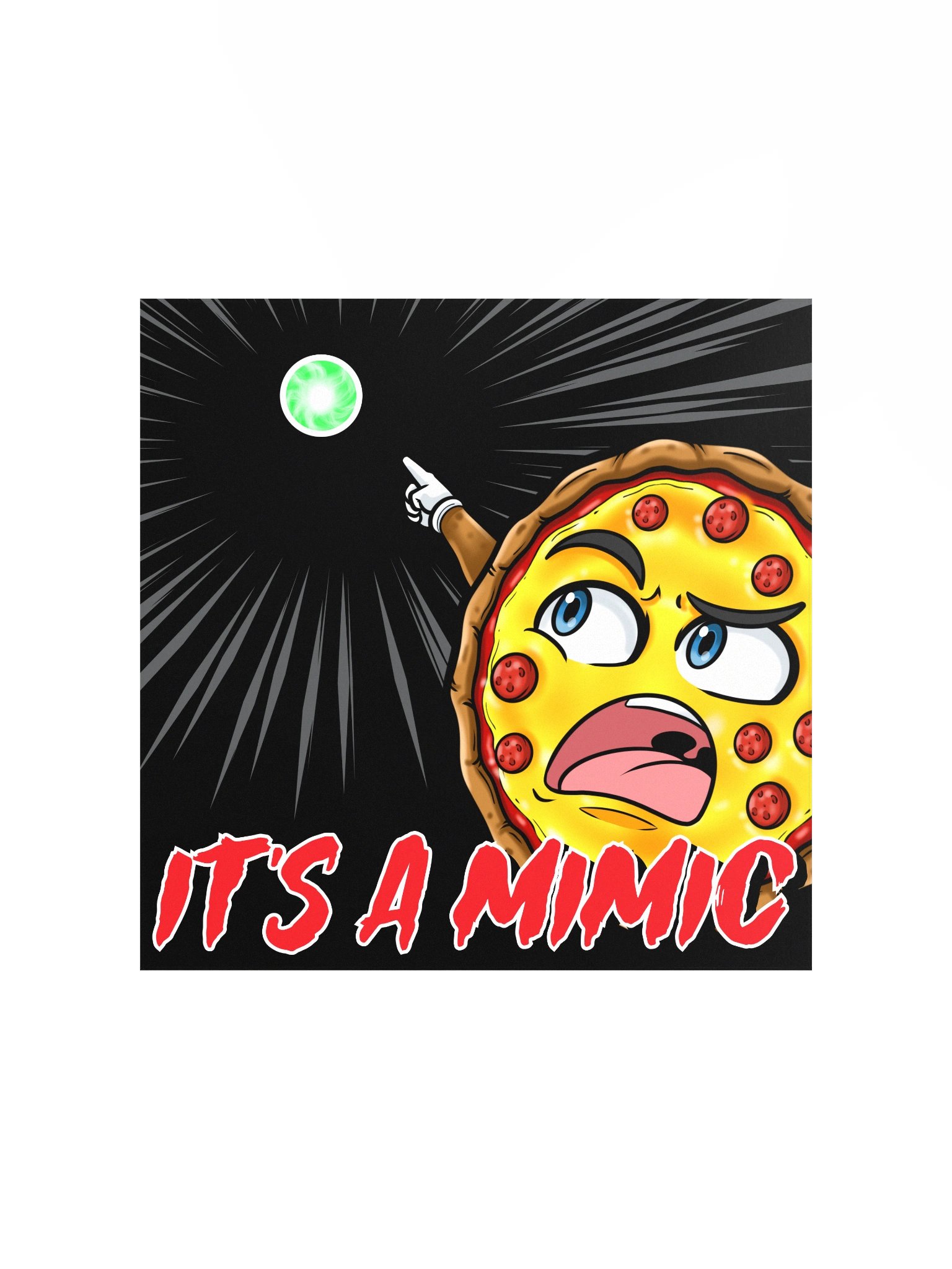 SpookyTimePizza - "It's a Mimic!" Poster product image (2)