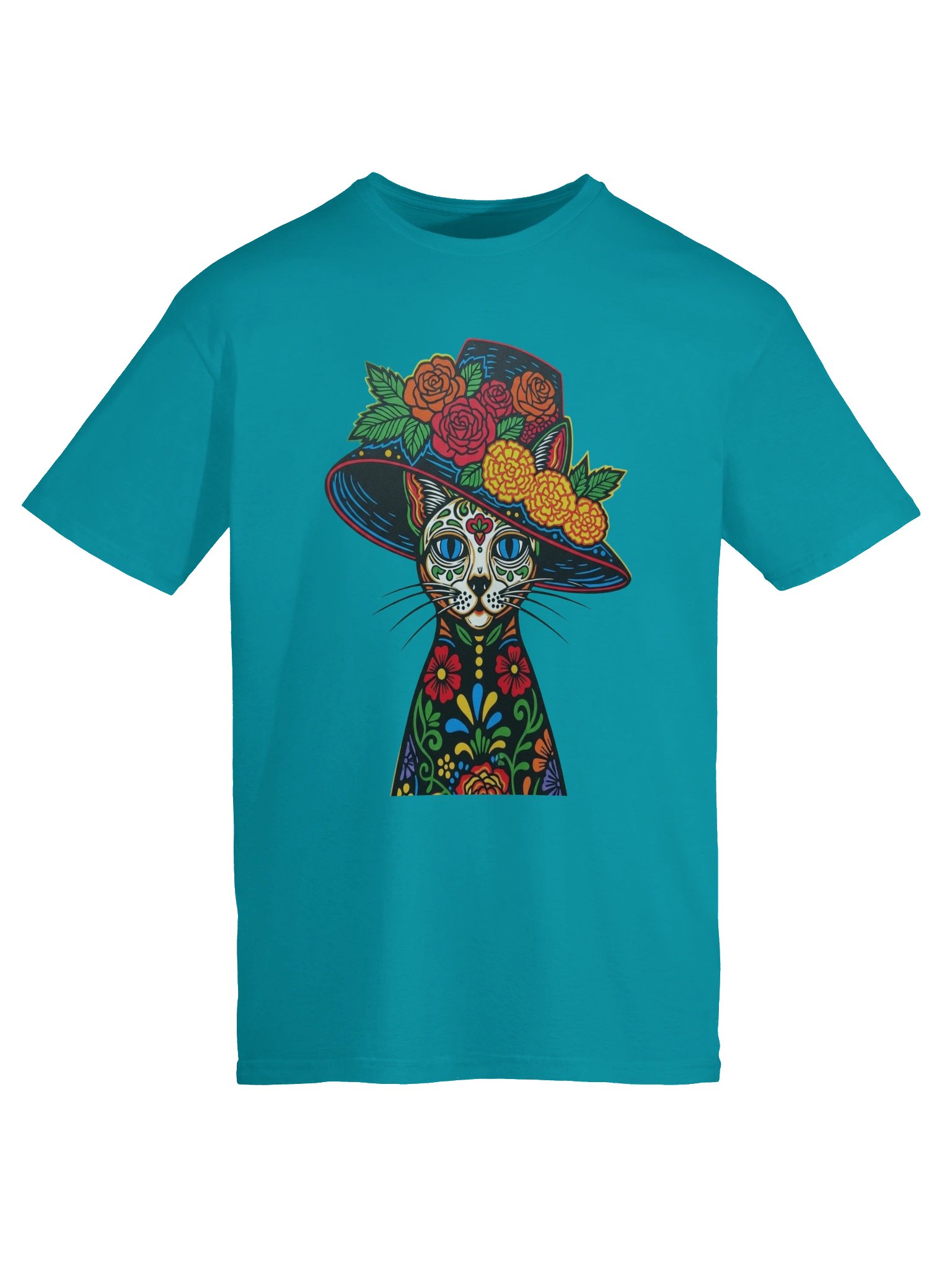 Cat Catrina Unisex Tee product image (121)