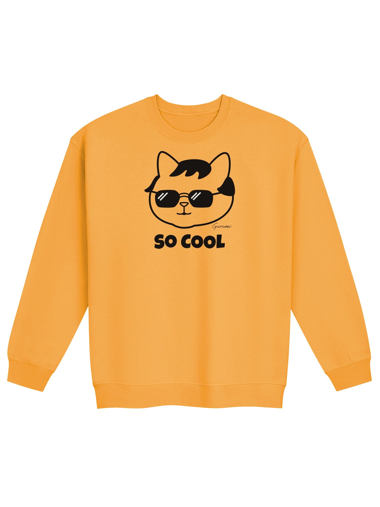 Goromi the Cat in Wig (SO COOL) - Unisex Adult Sweatshirt product image (1)