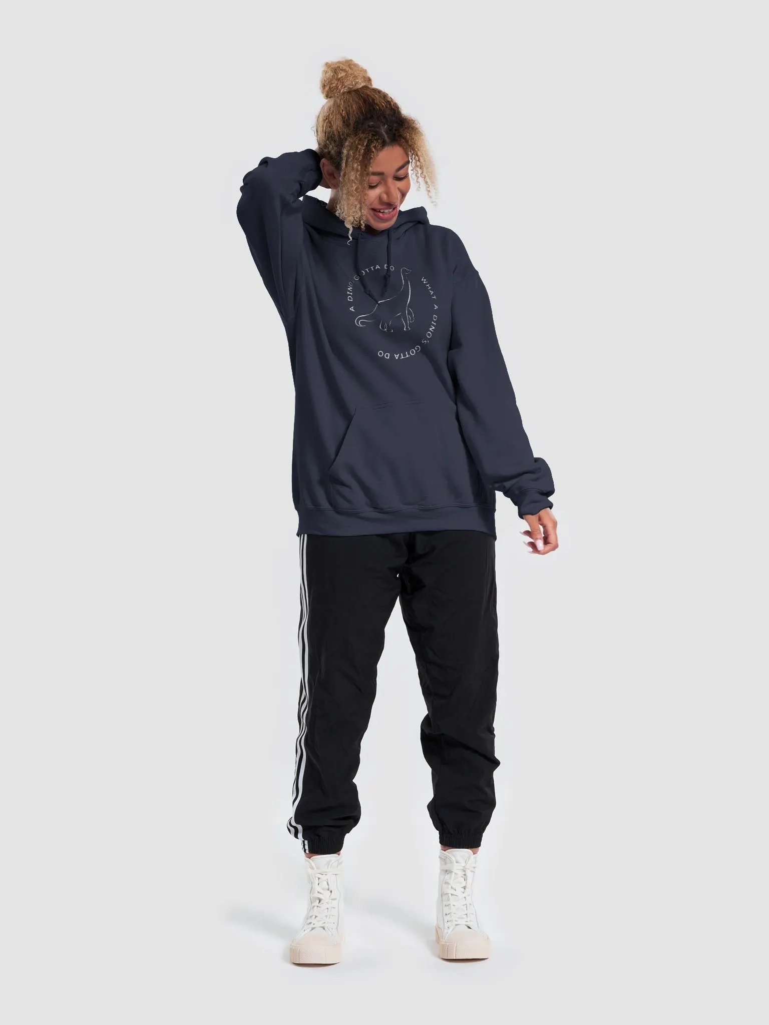 Dinos Gotta Do Hoodie [Light] product image (3)