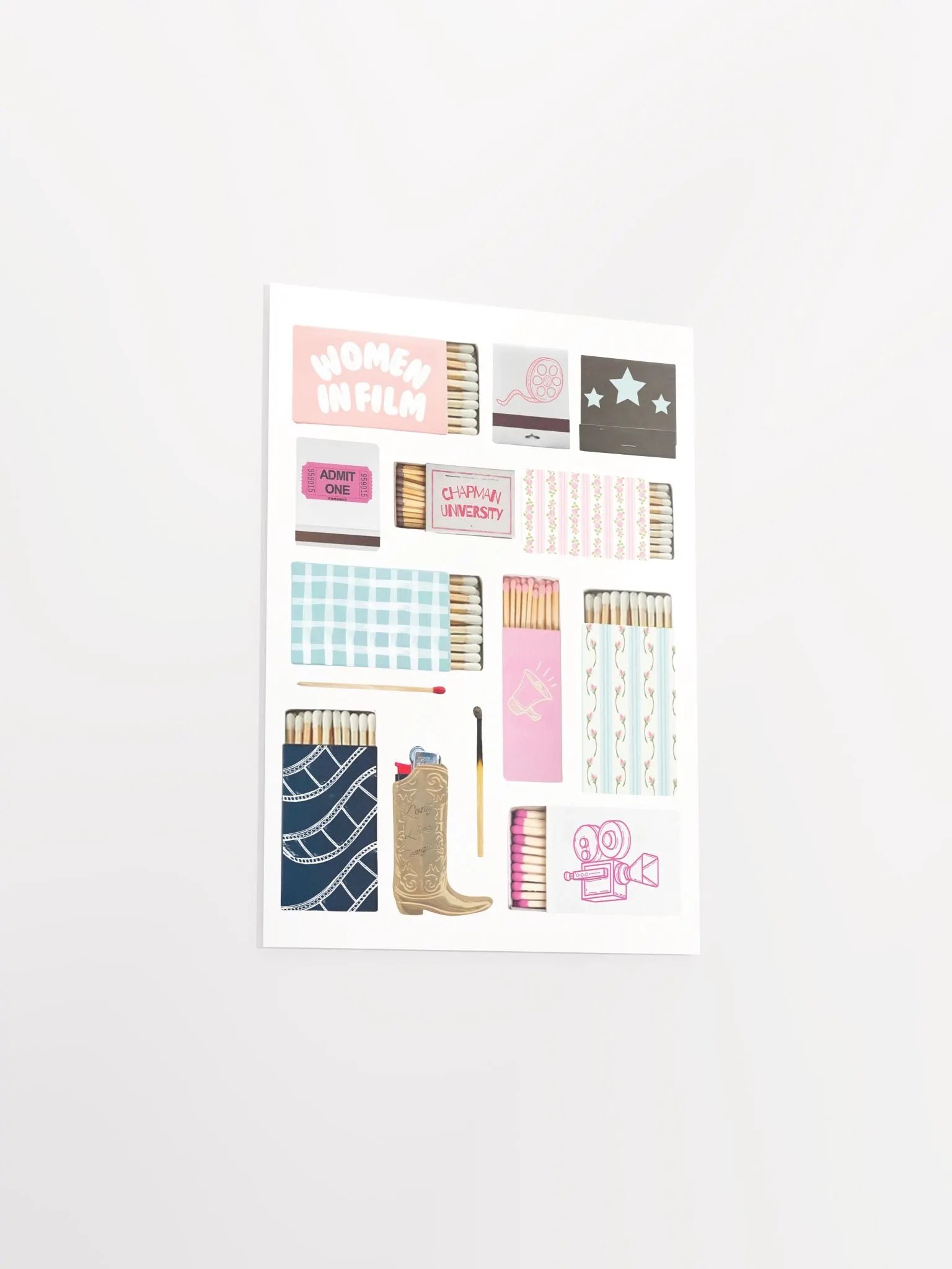 Wif Matchbook Poster product image (7)
