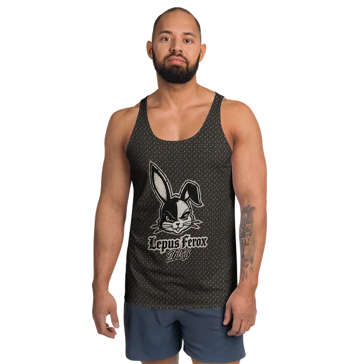 Lepus Ferox Ink'd — Rider Hare Allover Tank Top product image (1)