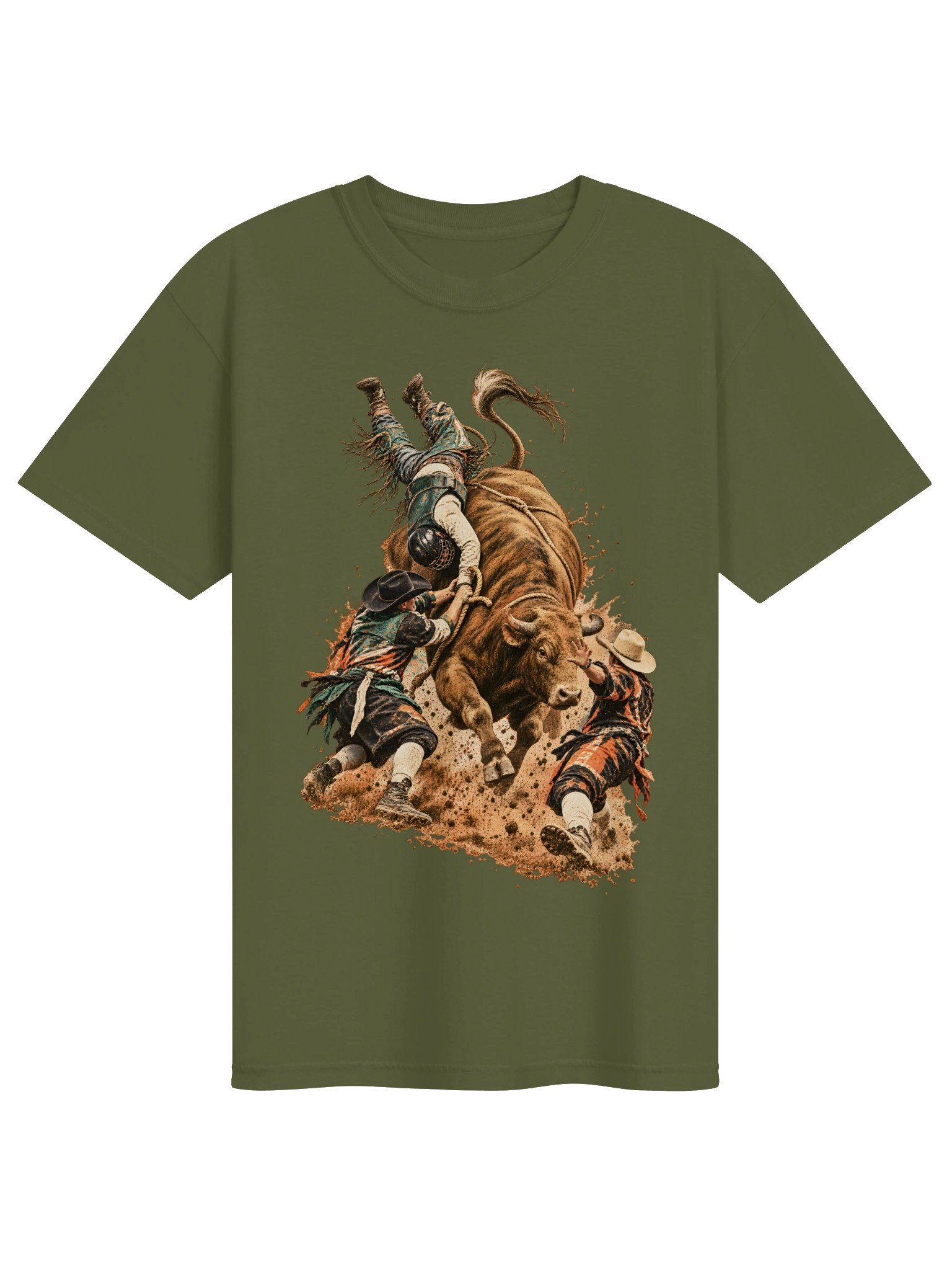 Rodeo Bullfighter Shirt — Run Toward the Wreck | Broken Roughstock™ product image (2)