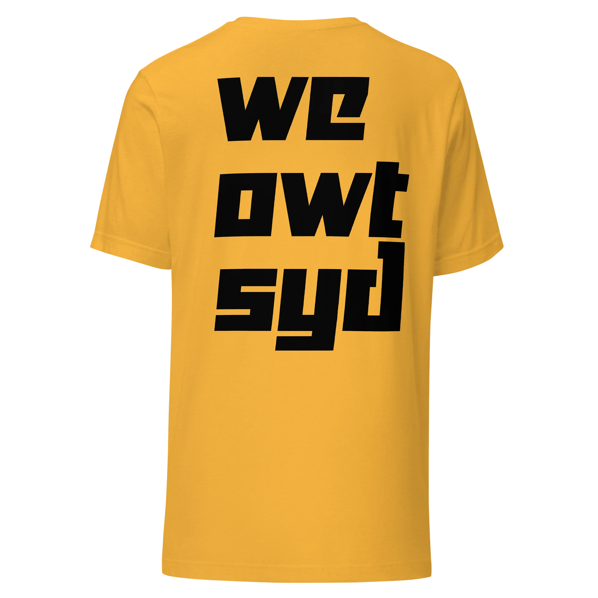 WeOwtsyd Gen 2 Premium T-Shirt - Alt Yellow product image (4)