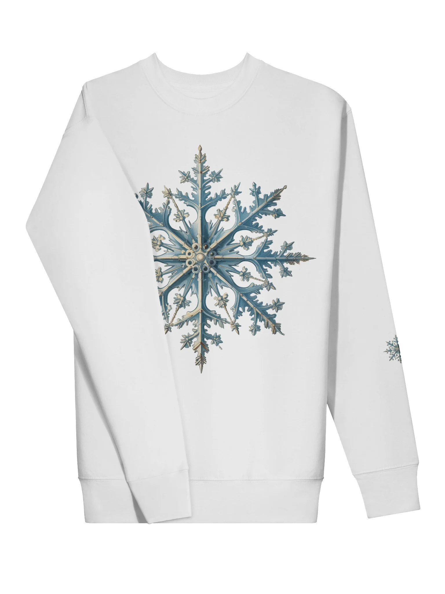 Blue Snowflake Sweatshirt product image (3)