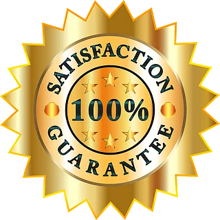 100% satisfaction guarantee