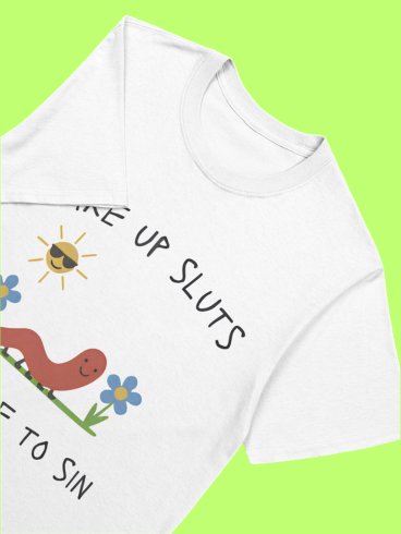 Wake Up Sluts It’s Time to Sin Shirt product image (114)