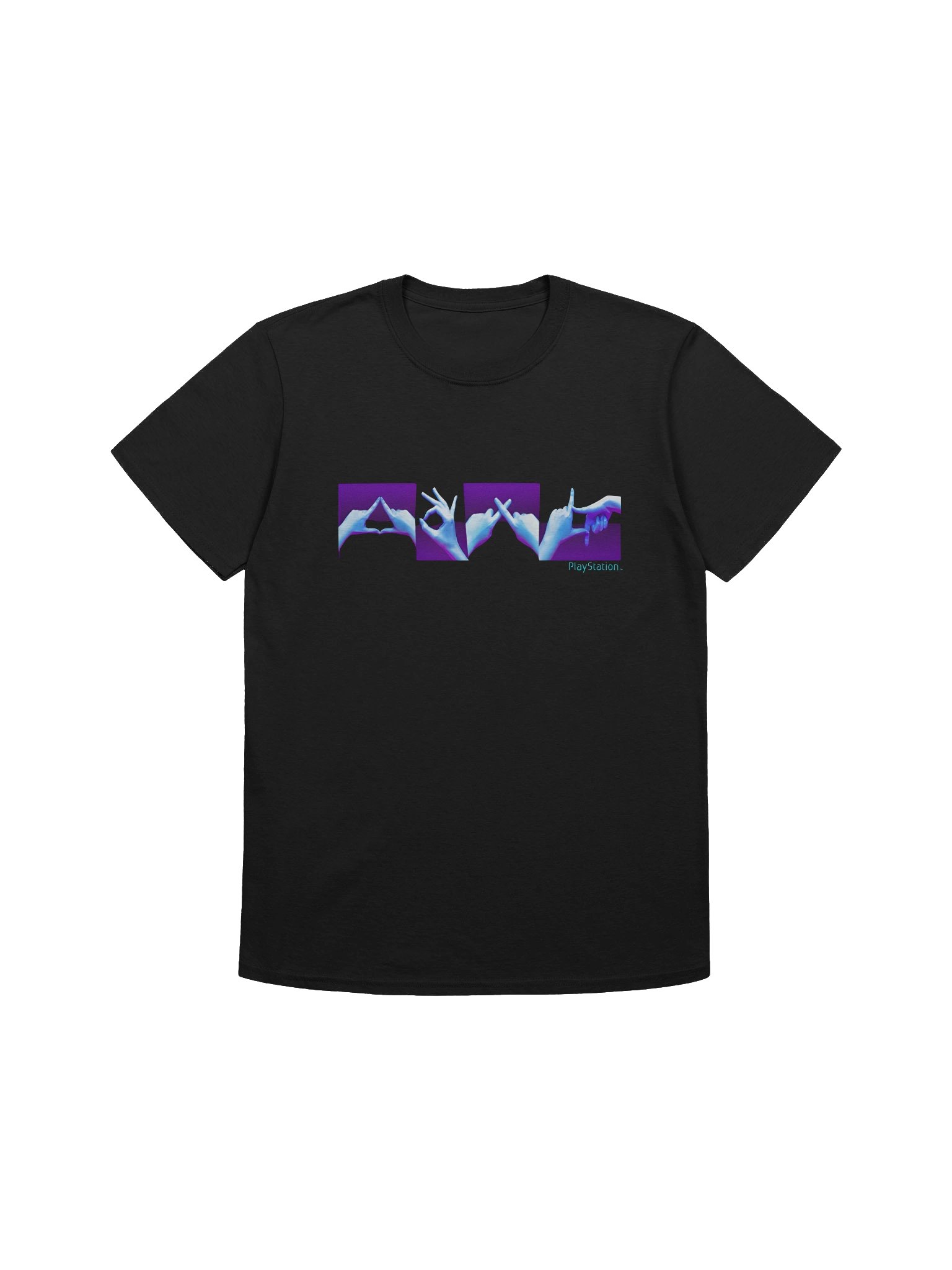Vintage PlayStation Hand Symbols Shirt product image (1)