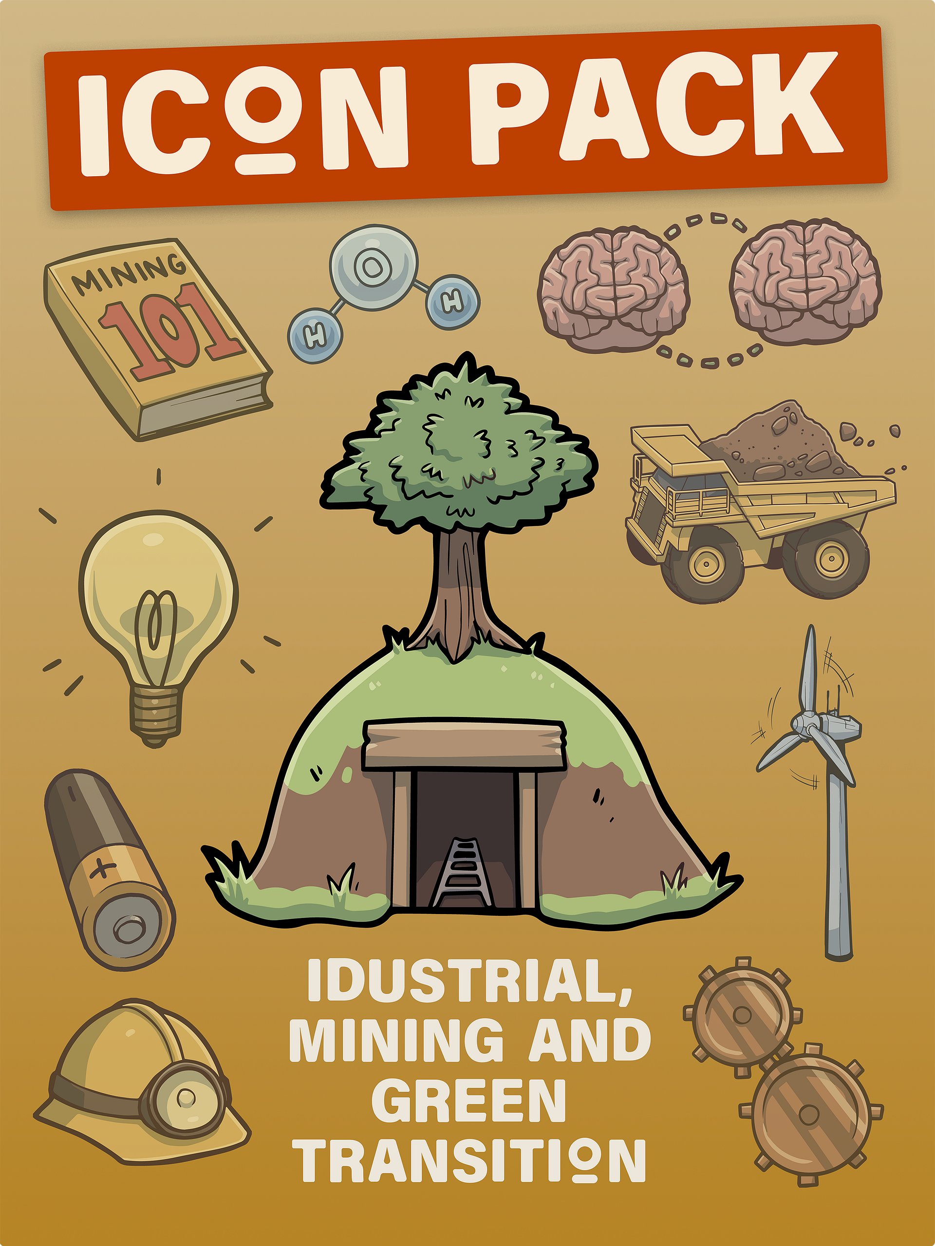 Industrial, Mining and Green Transition – Icon Pack product image (1)