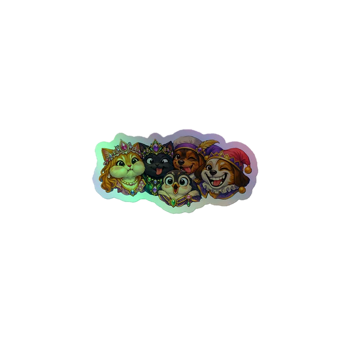 Kingdom Court Holographic Sticker Sheet product image (1)