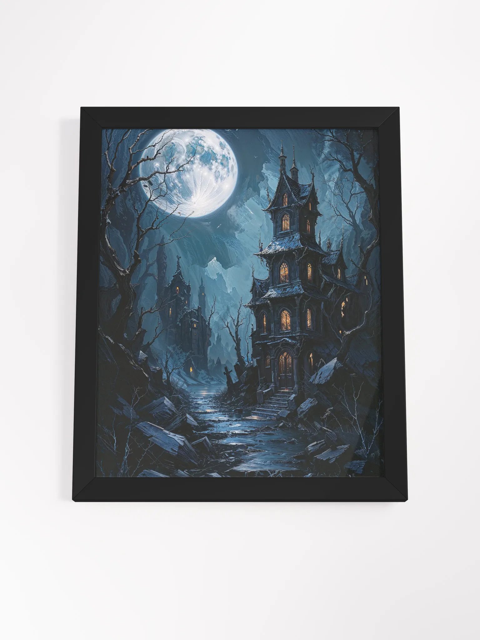 Whispers Beneath the Moon Framed Print product image (22)