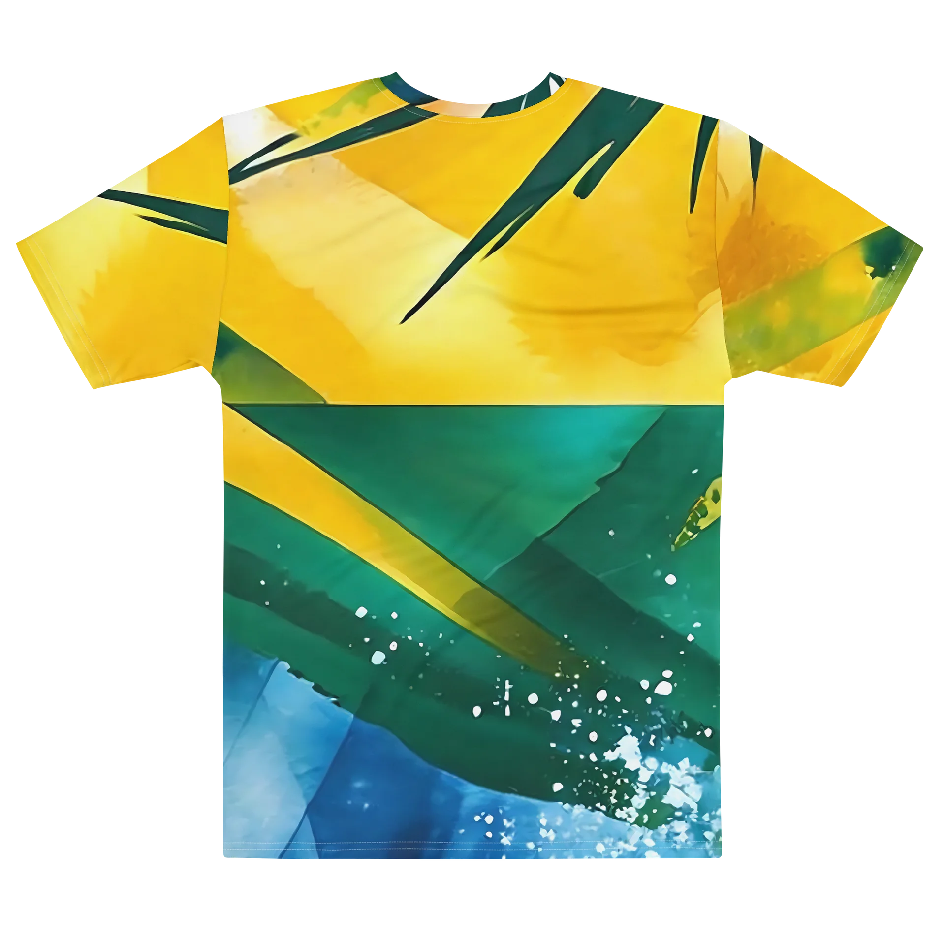 St. Vincent and the Grenadines - SVG Vintage Sport Diplomat Print | Men’s Cotton Crew Neck T-Shirt product image (4)