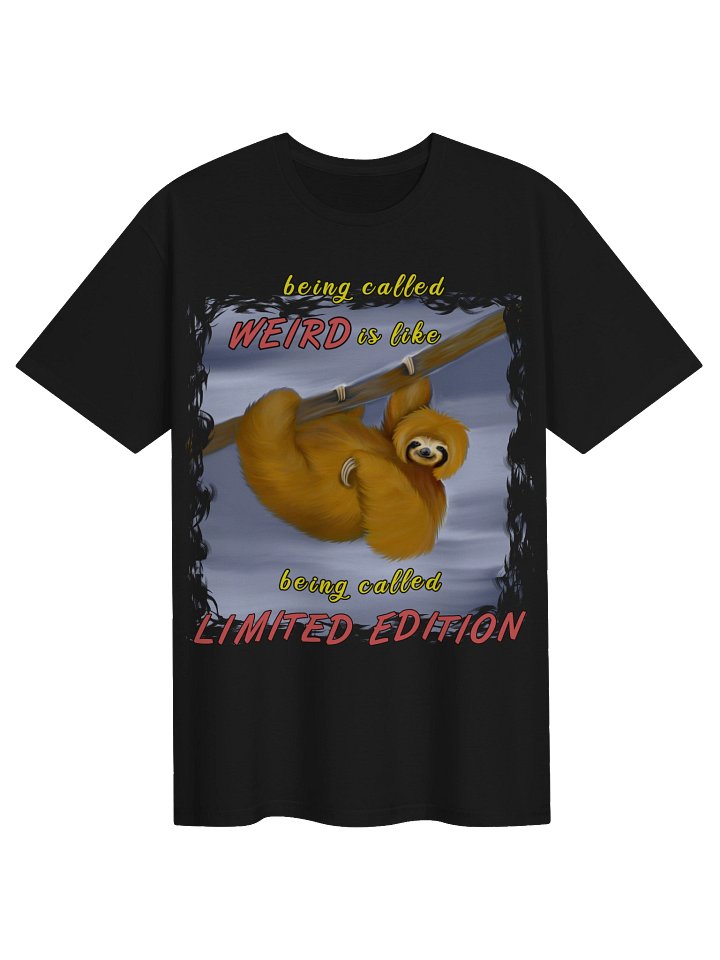 Sloth "LIMITED EDITION" T-Shirt. Unisex Gildan Softstyle T-Shirt product image (1)
