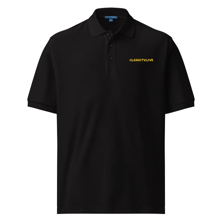 "ClassicTV.Live" Embroidered Collared Shirt product image (1)
