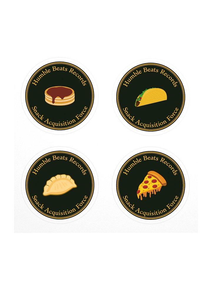Snack Acquisition Force Stickers product image (1)