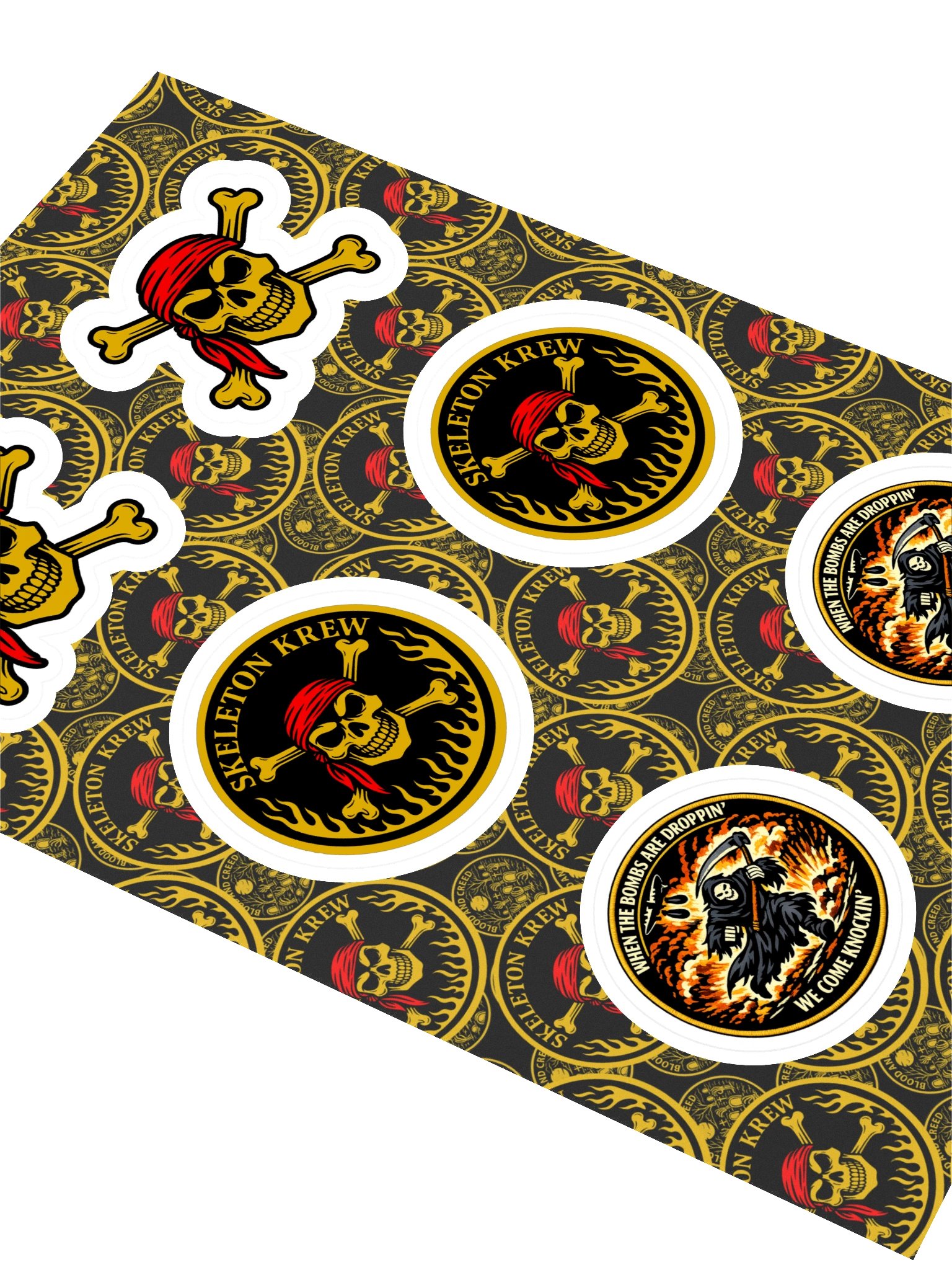 Skeleton Krew Stickers product image (2)