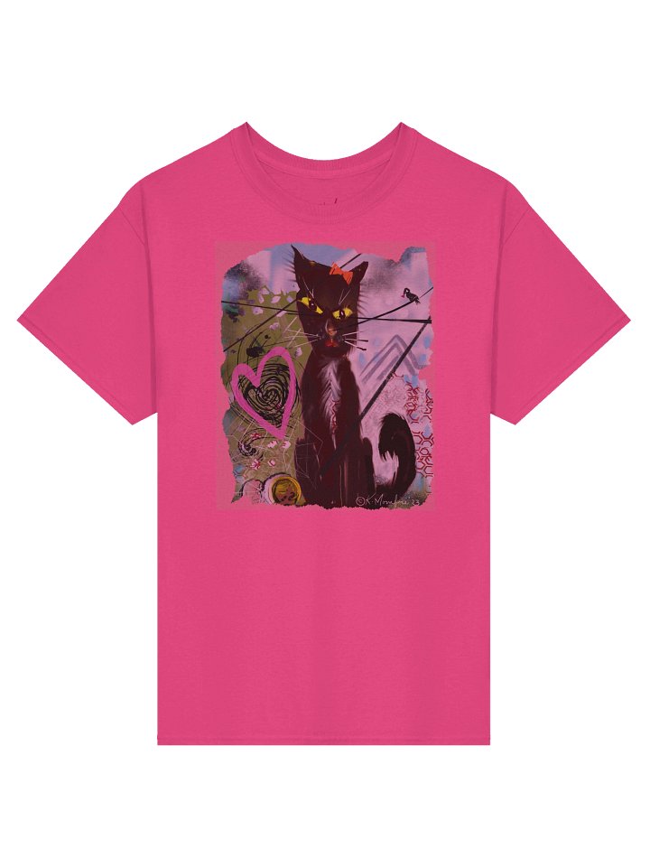 ArtyWear Tee of the Month - Feb '26 'Love Kitty' product image (1)