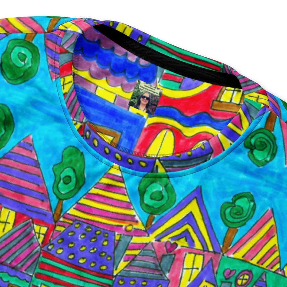 Abstract Playful Houses Unisex Sweatshirt product image (8)