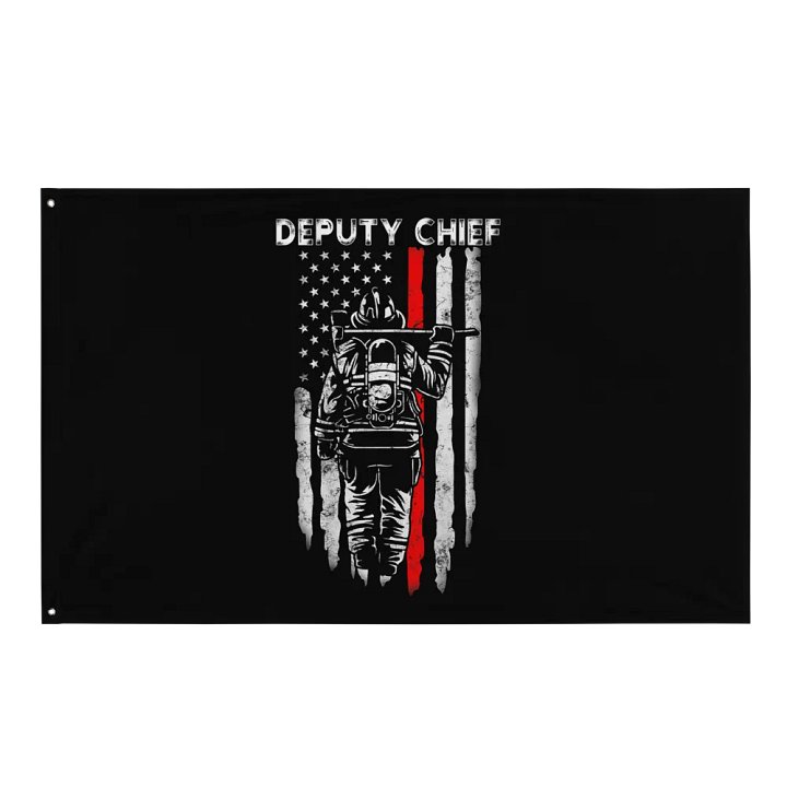 Deputy Chief Fire Dept - Flag product image (1)