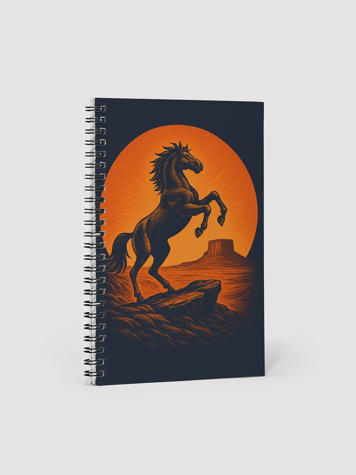WILD HORSE IN SUNSET product image (1)