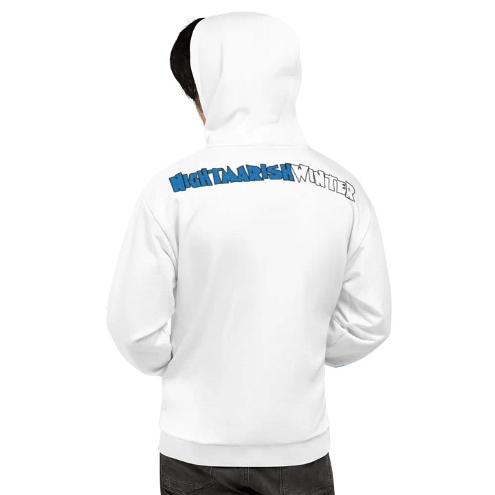 White Winter is Here Hoodie - Front product image (2)