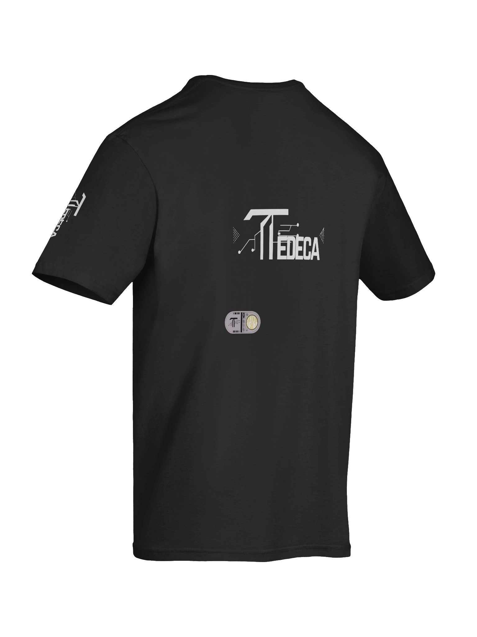TRIBECA Vertical Text Unisex T-Shirt product image (12)
