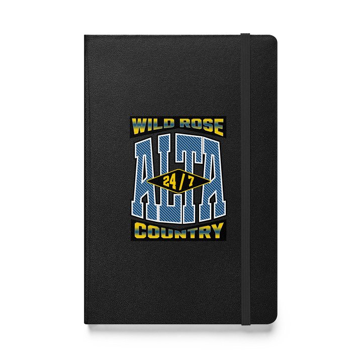 Alta Alberta Wild Rose Country 24/7 Hardcover Notebook product image (1)