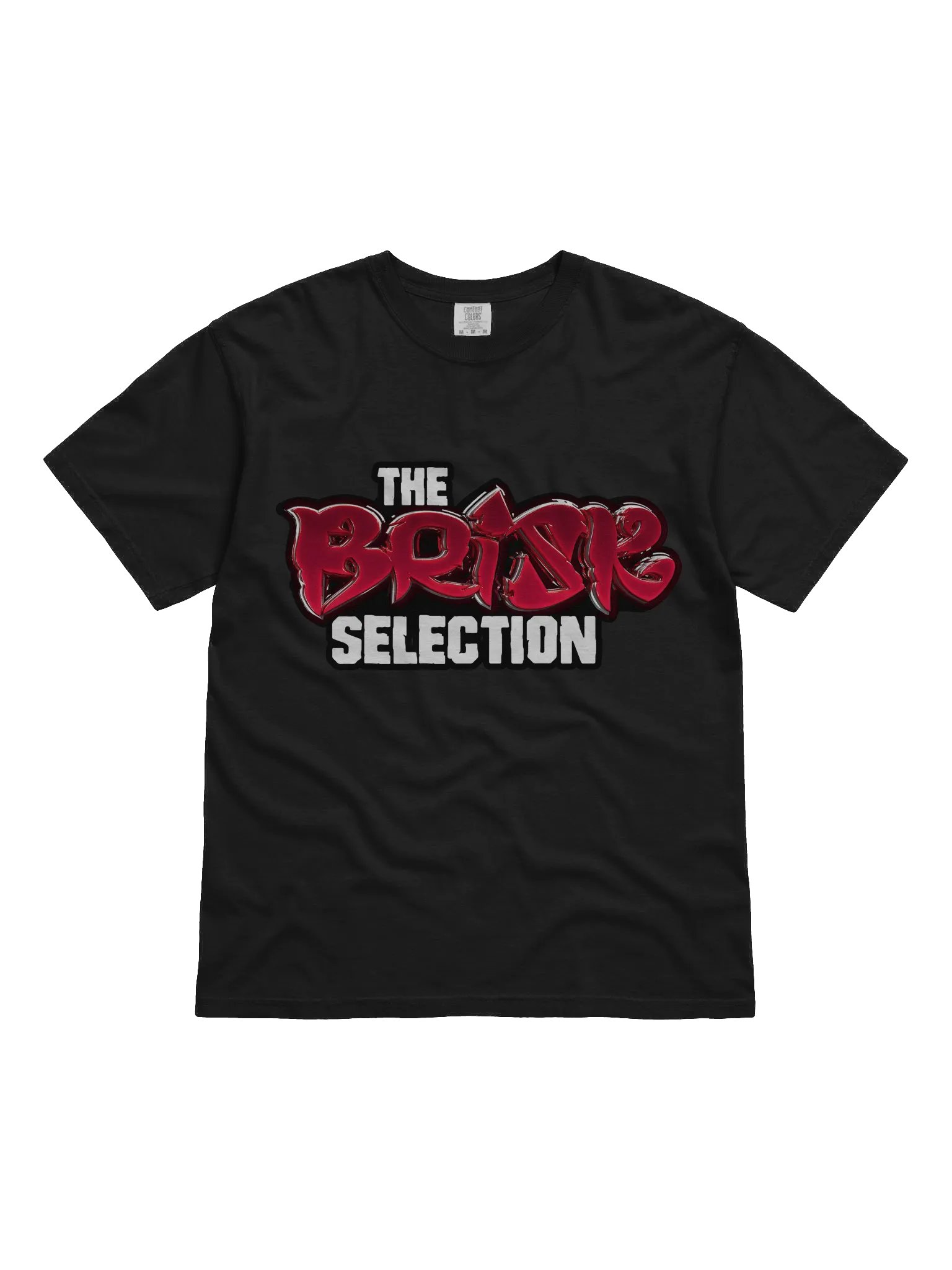 The Brisk Selection Red 3D Logo Tee product image (12)