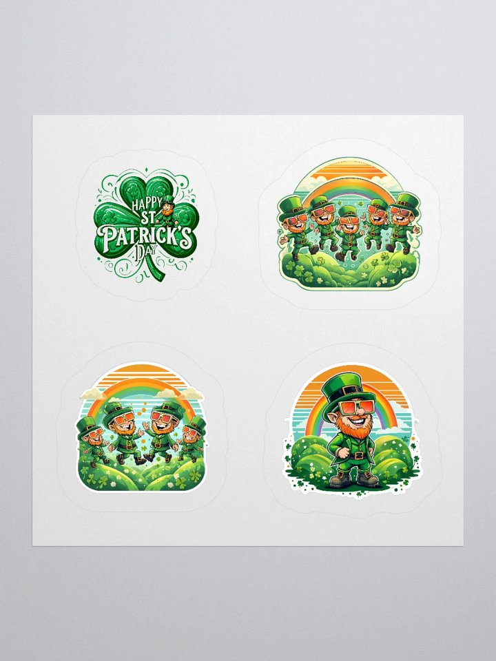 Leprechaun Dance Party Stickers product image (1)