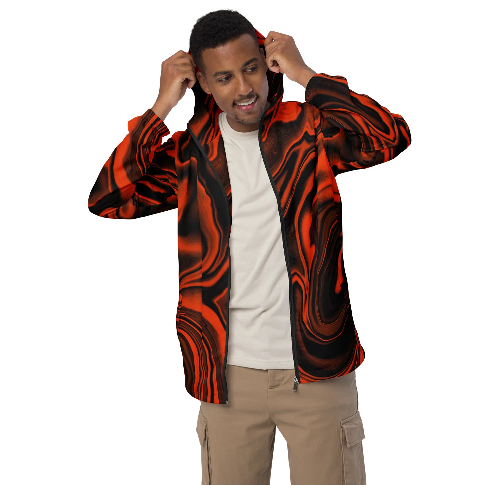 Liquid Tiger Lightweight Windbreaker product image (3)