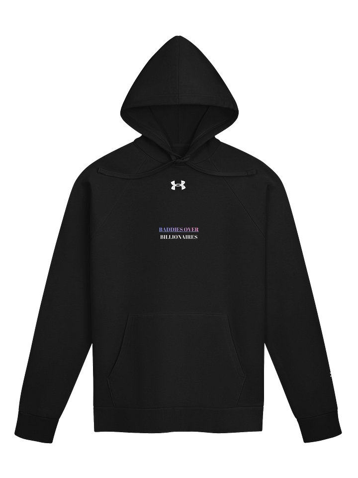 RESISTANCE RISES x UNDER ARMOUR BADDIES OVER BILLIONAIRES HOODIE product image (1)