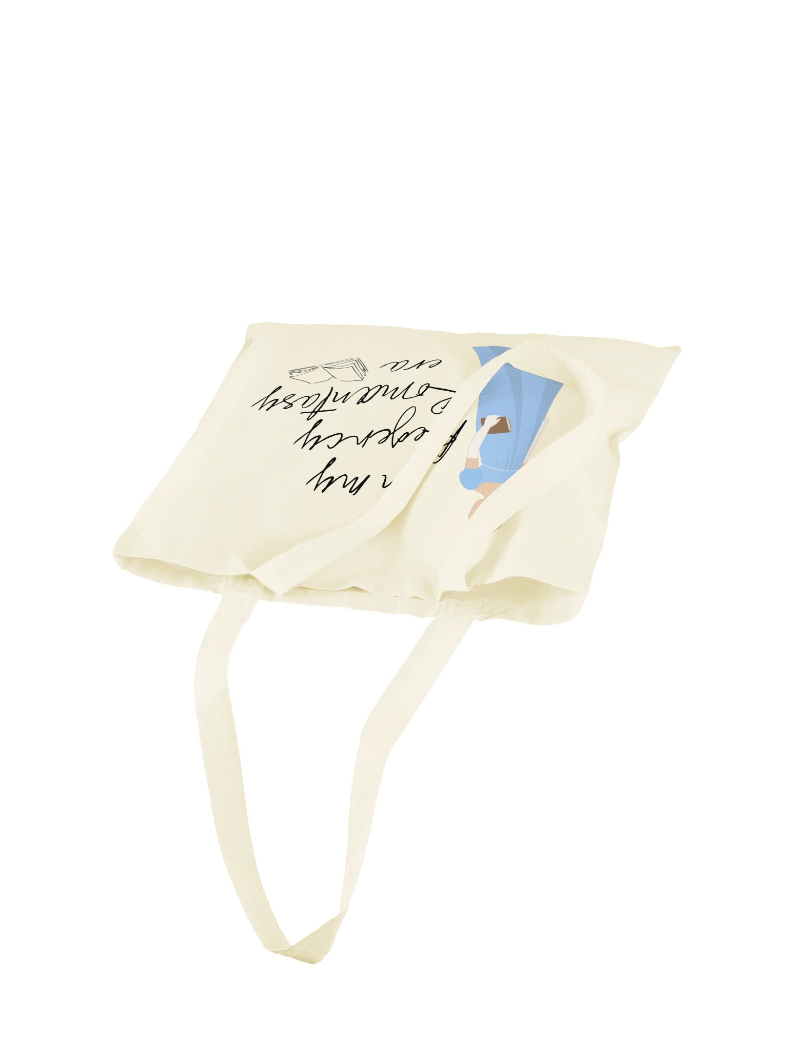 Regency Romantasy Era Tote Bag | BLUE product image (4)