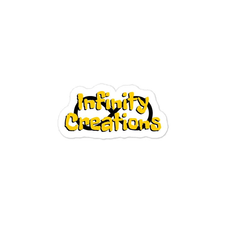 Infinity Creations Logo Sticker product image (1)