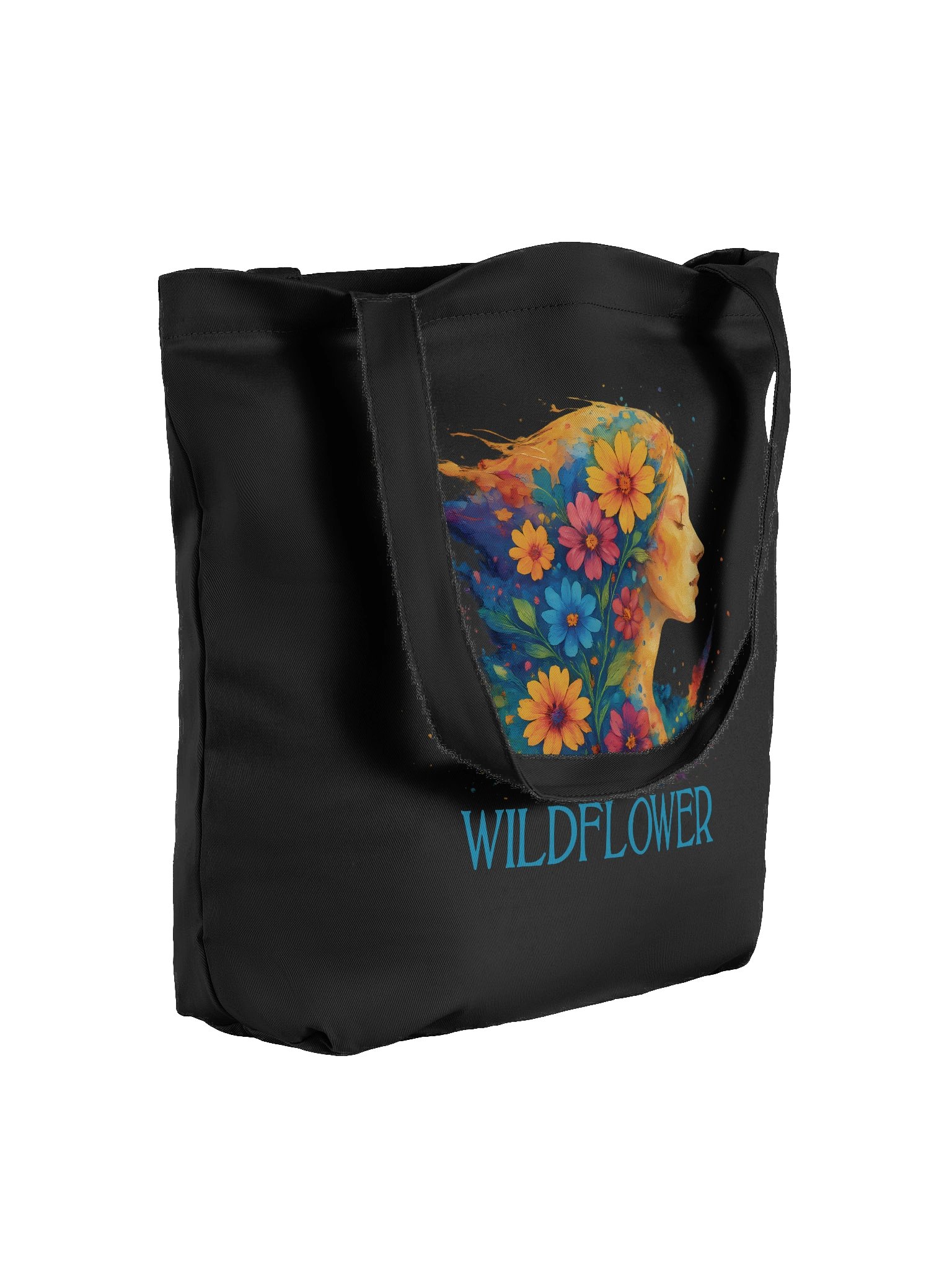 Wildflower Tote Bag – Boho Floral Naturecore Artistic Carryall product image (8)