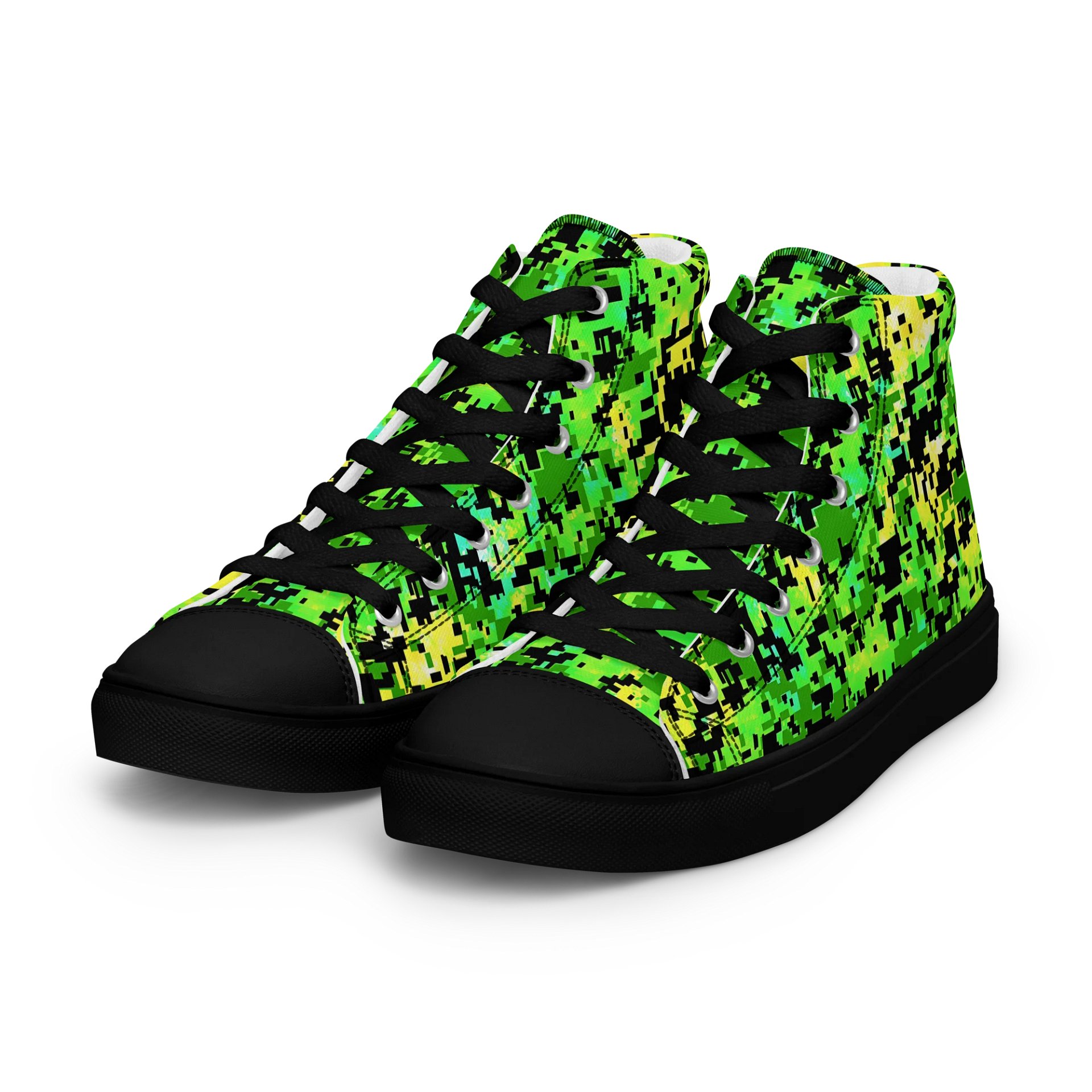 Pixel Camo Women's High Tops product image (6)