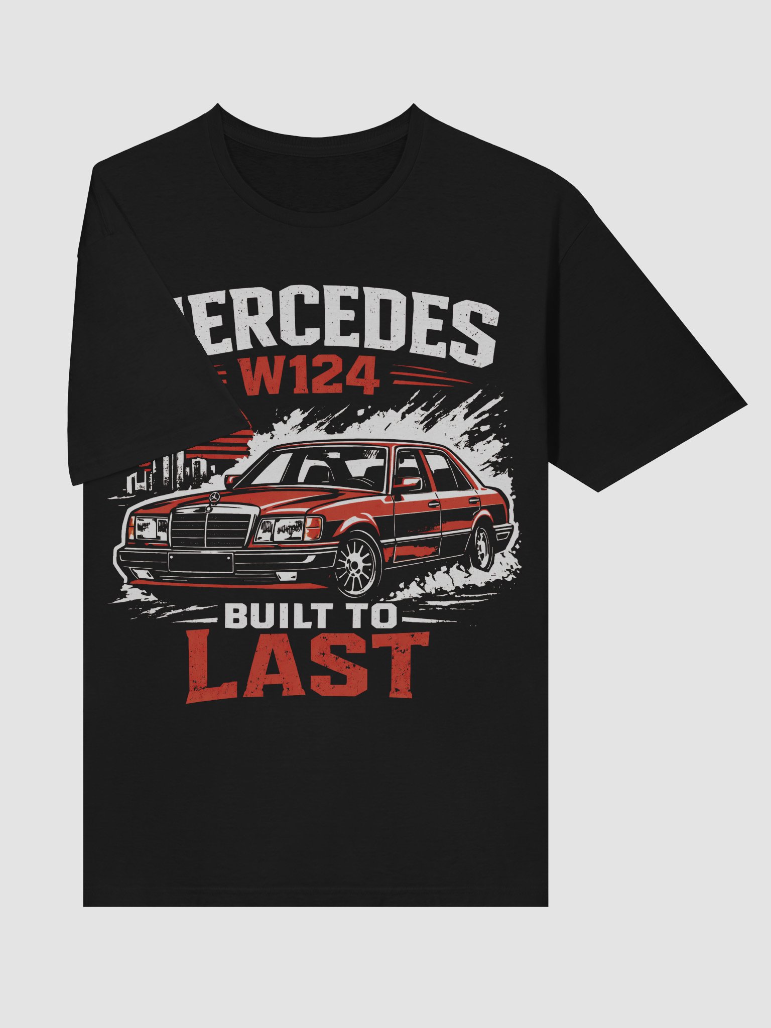 Mercedes W124 - Shirt product image (5)