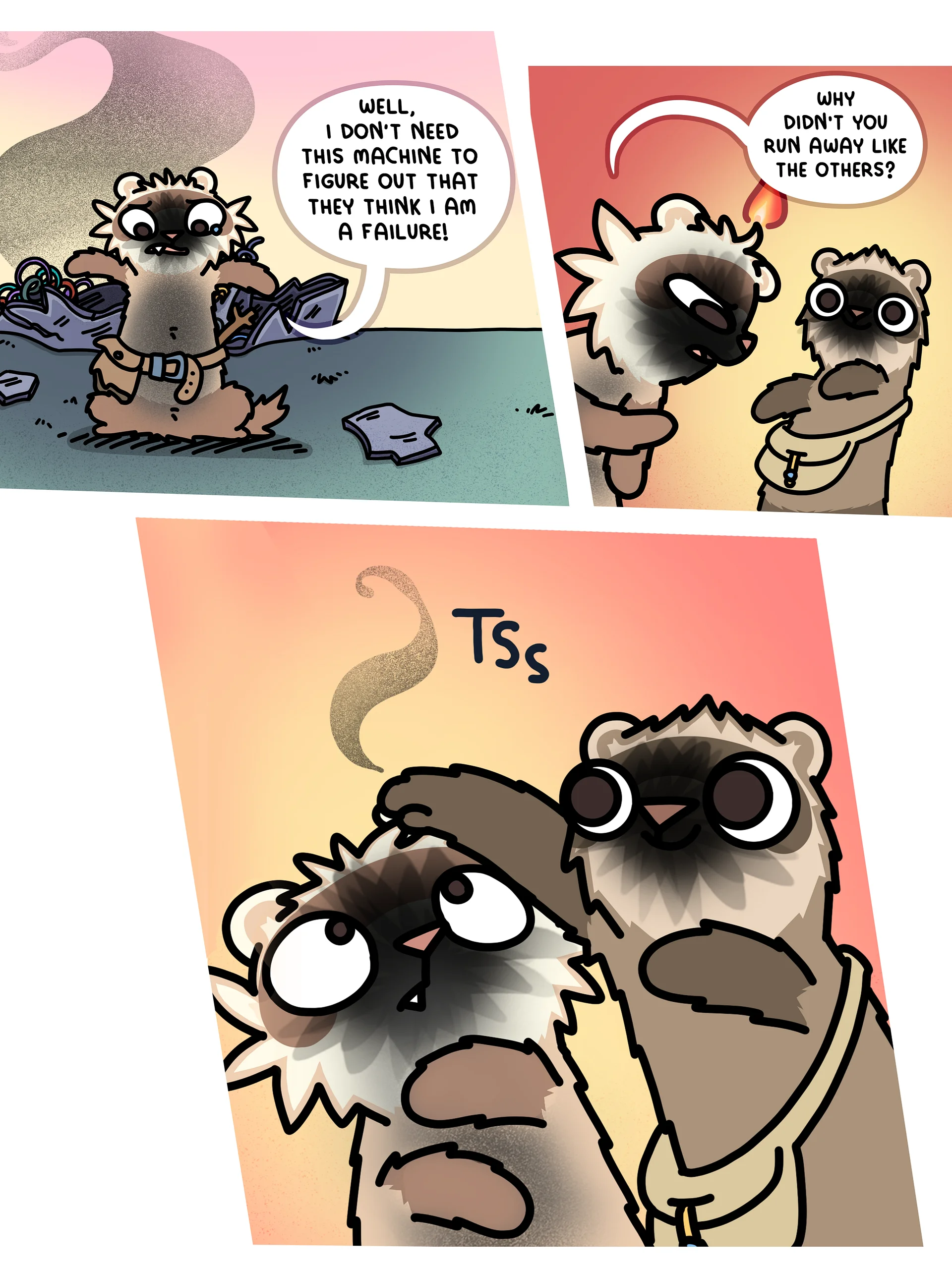 Meems and Feefs 2 : The Council of Ferrets - Hardcover Signed Book product image (7)