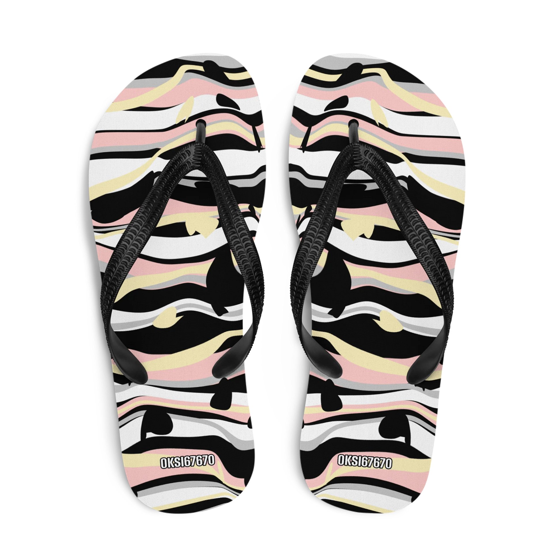 Symmetry Wave Custom Flip-Flops product image (2)