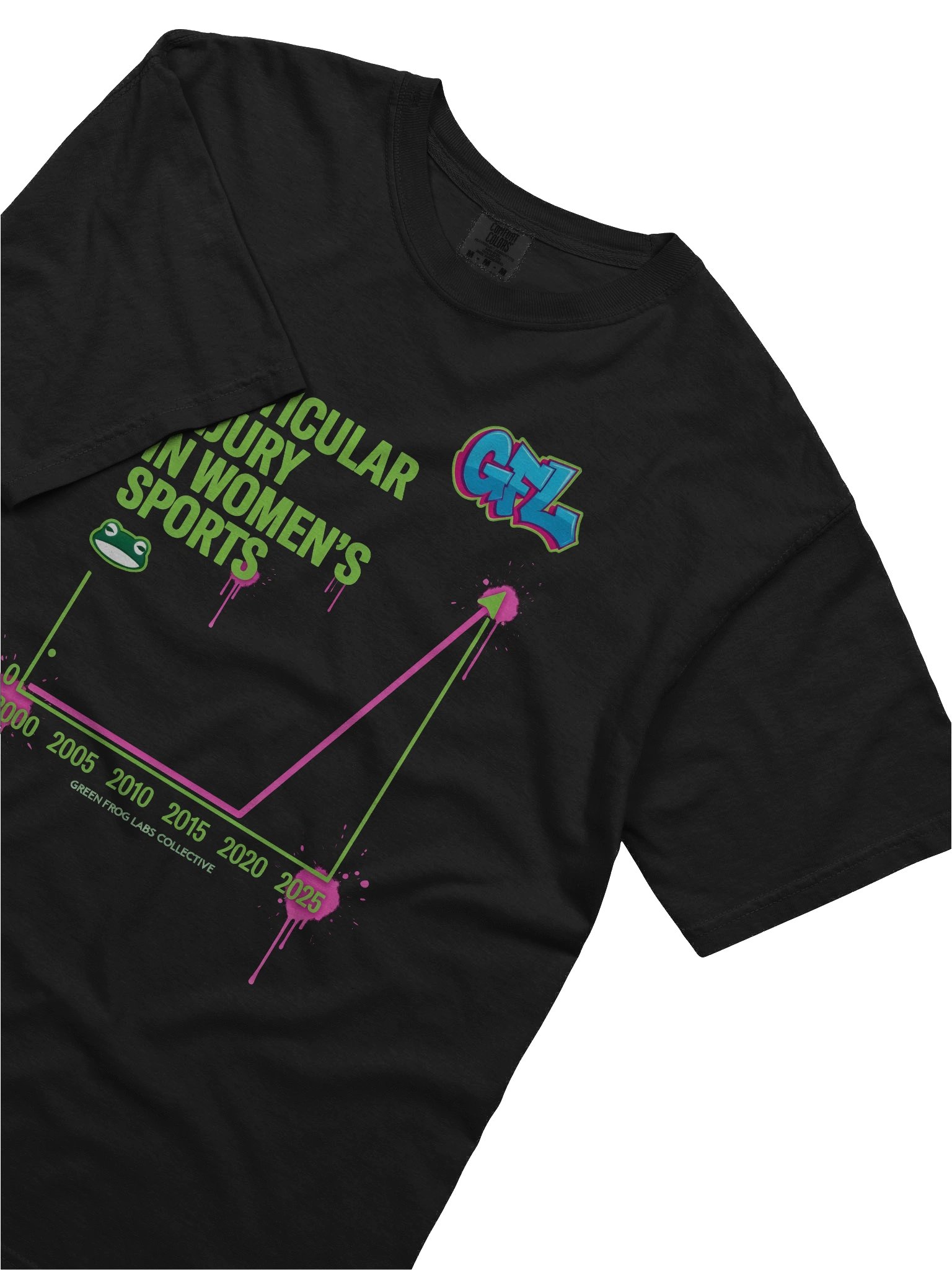 Testicular Injuries in Women's Sports – GFL Performance Metrics Tee product image (5)