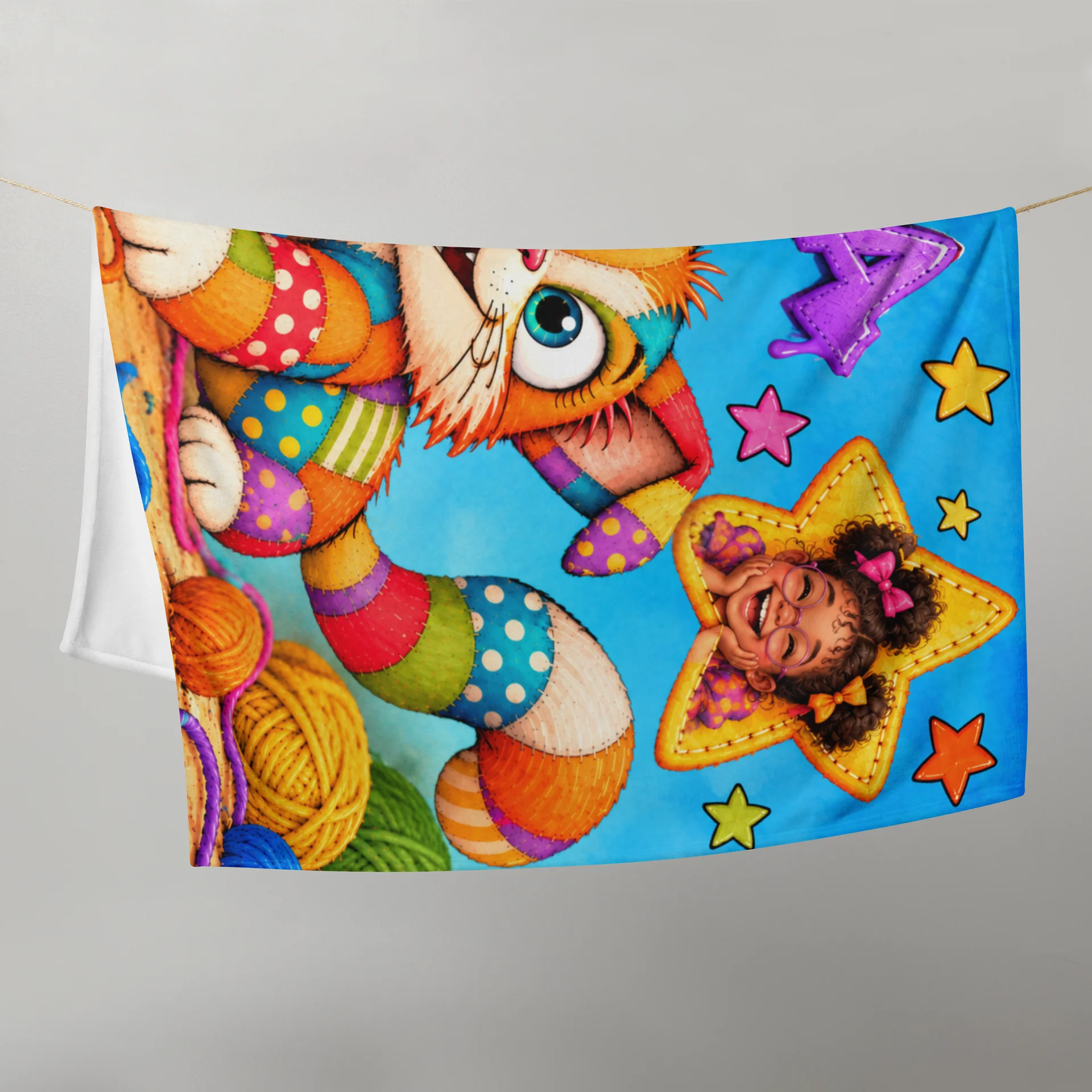 PILOU LE CHAT : PLAID PERSONNALISABLE product image (6)