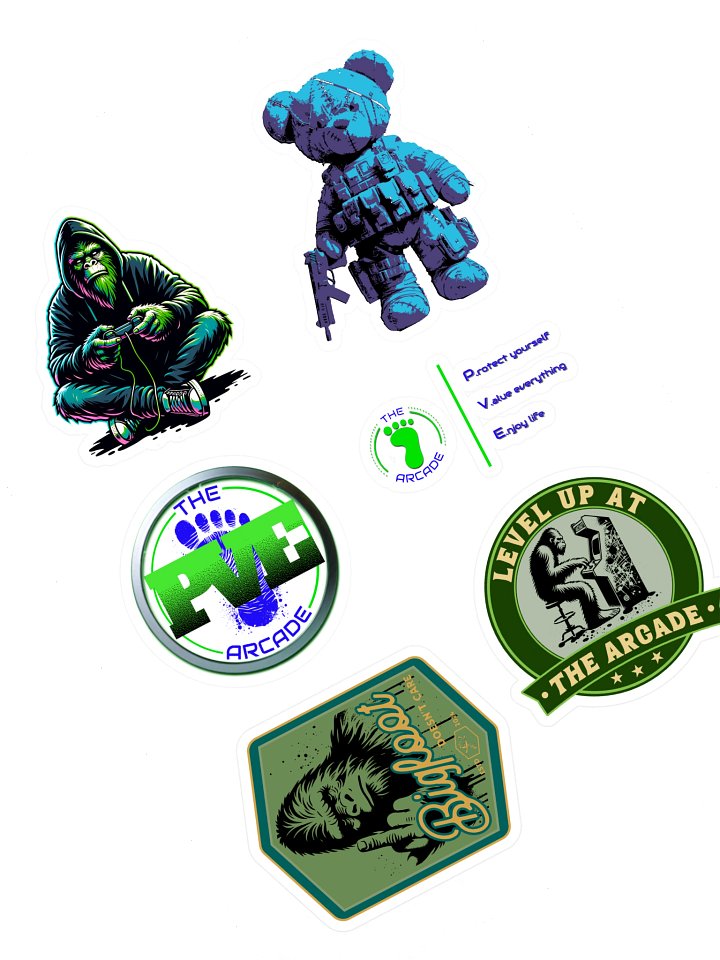 ARCADE Sticker Sheet Collection product image (1)