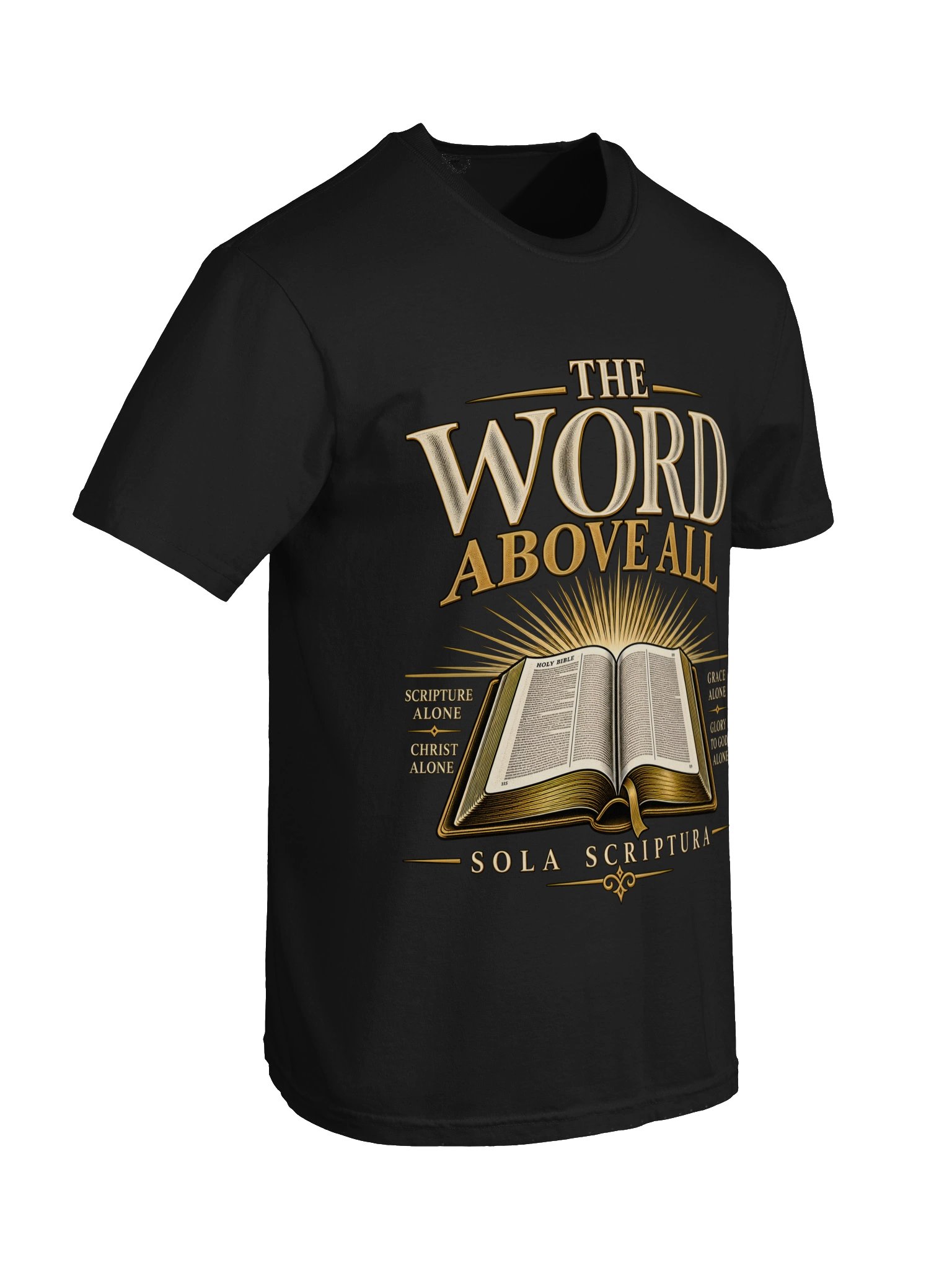 Reformed by the Word | John Calvin Reformation T-Shirt product image (10)