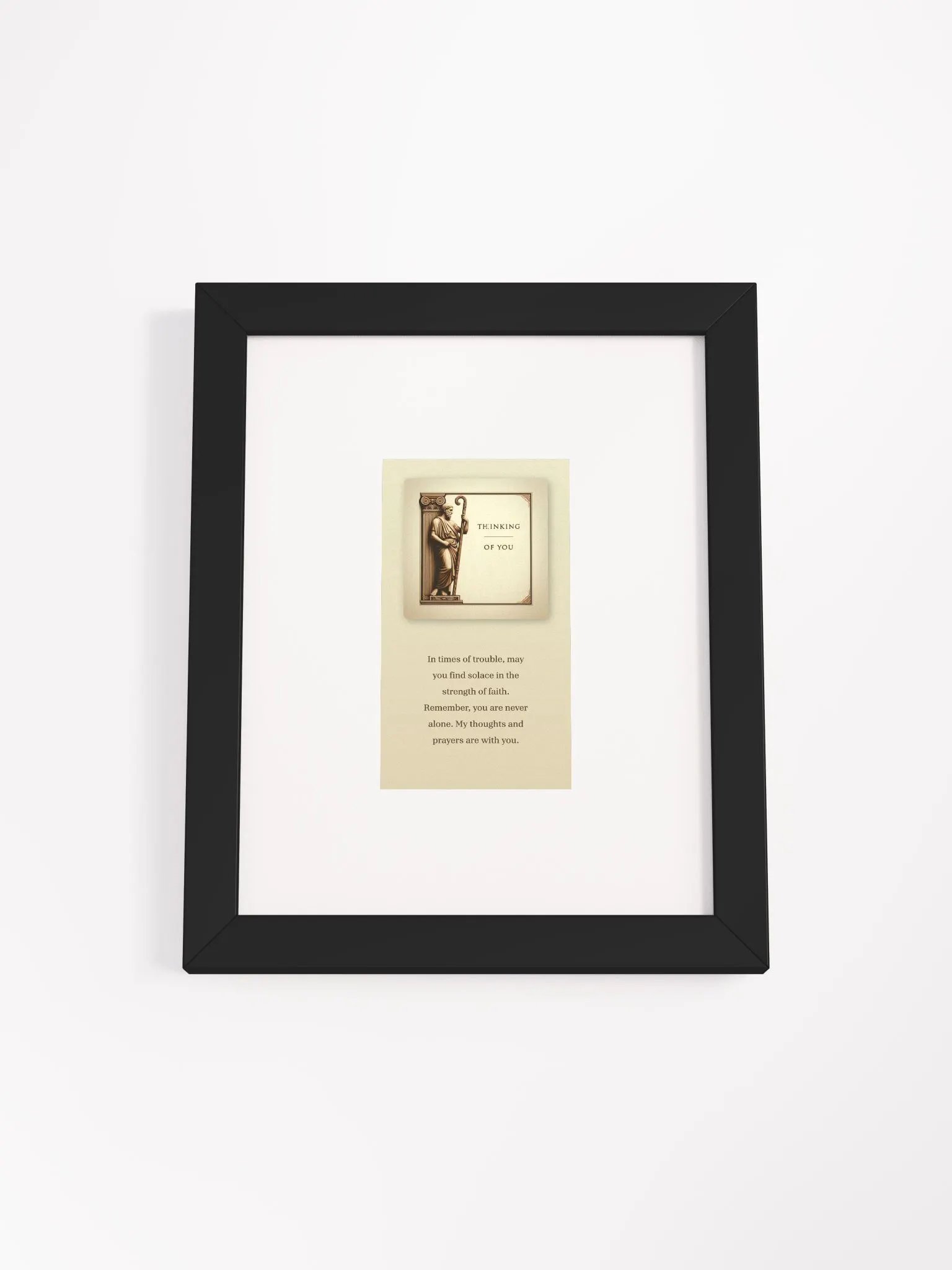Solace in Faith Framed Poster product image (6)