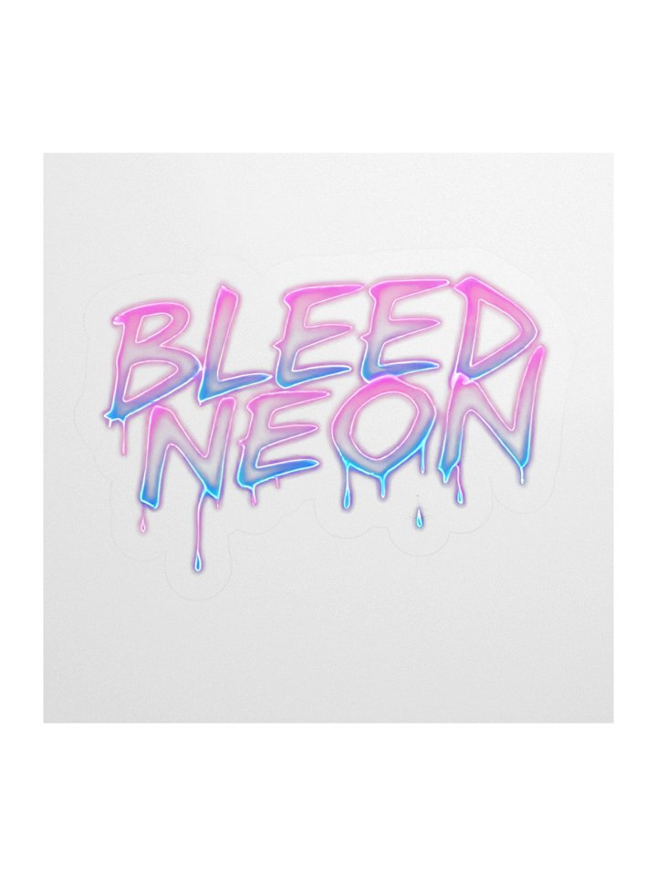 Bleed Neon Stickers product image (3)