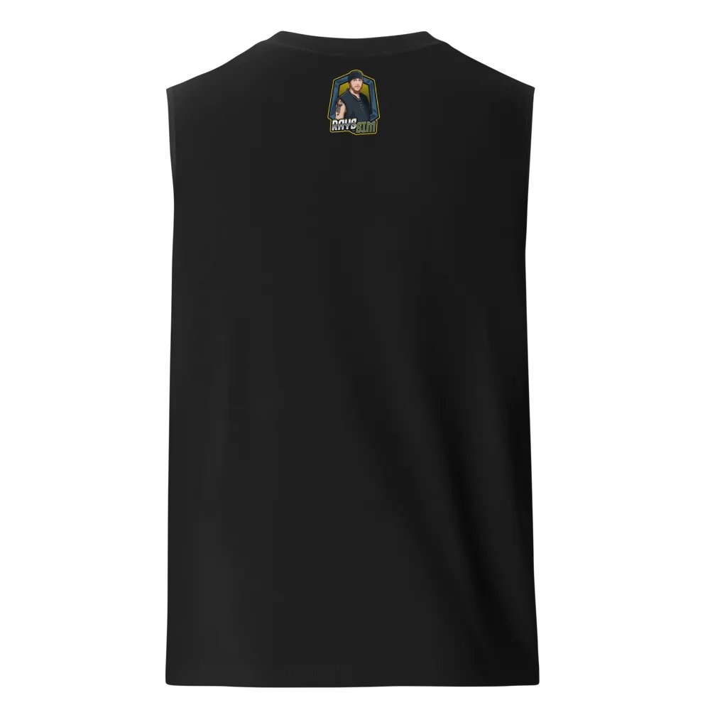 RAYS SIM Awareness Emblem Muscle Tank product image (12)