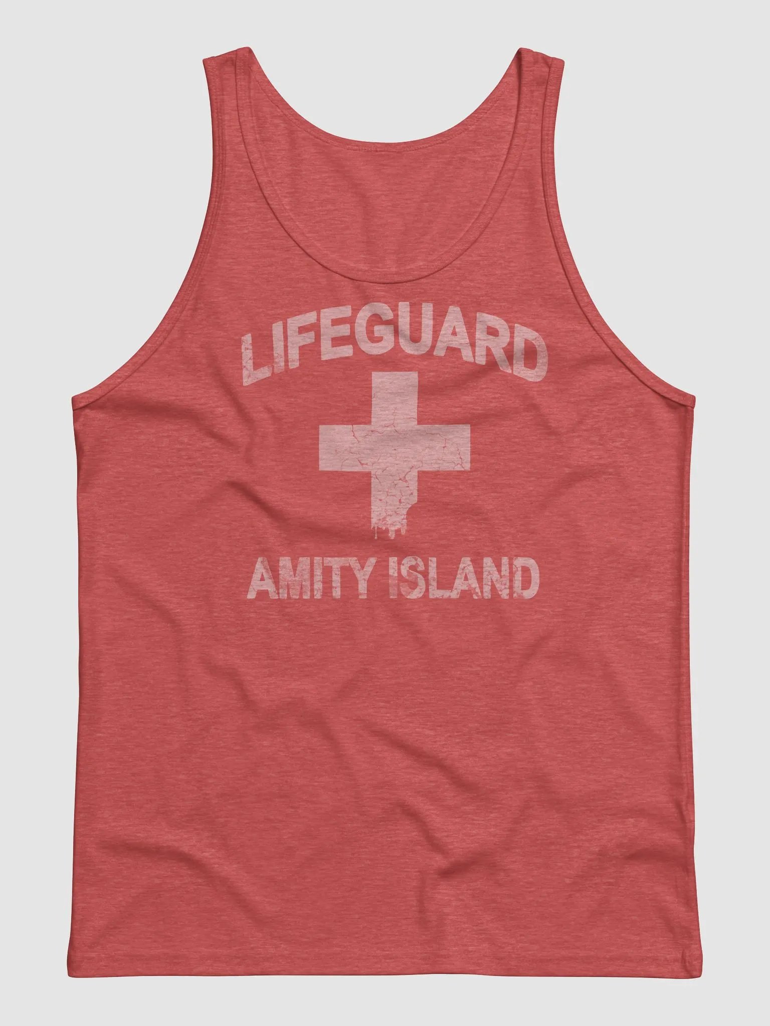 Amity Island Lifeguard Tank Top product image (2)