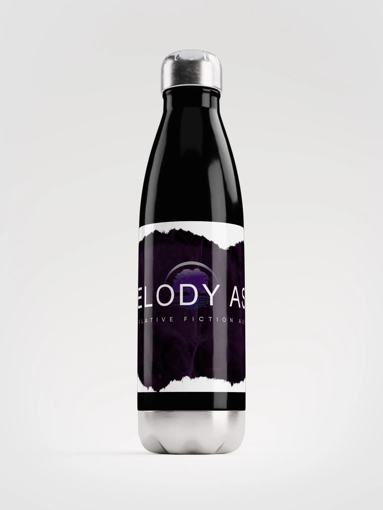 MELODY ASH Author Stainless Steel Water Bottle product image (1)