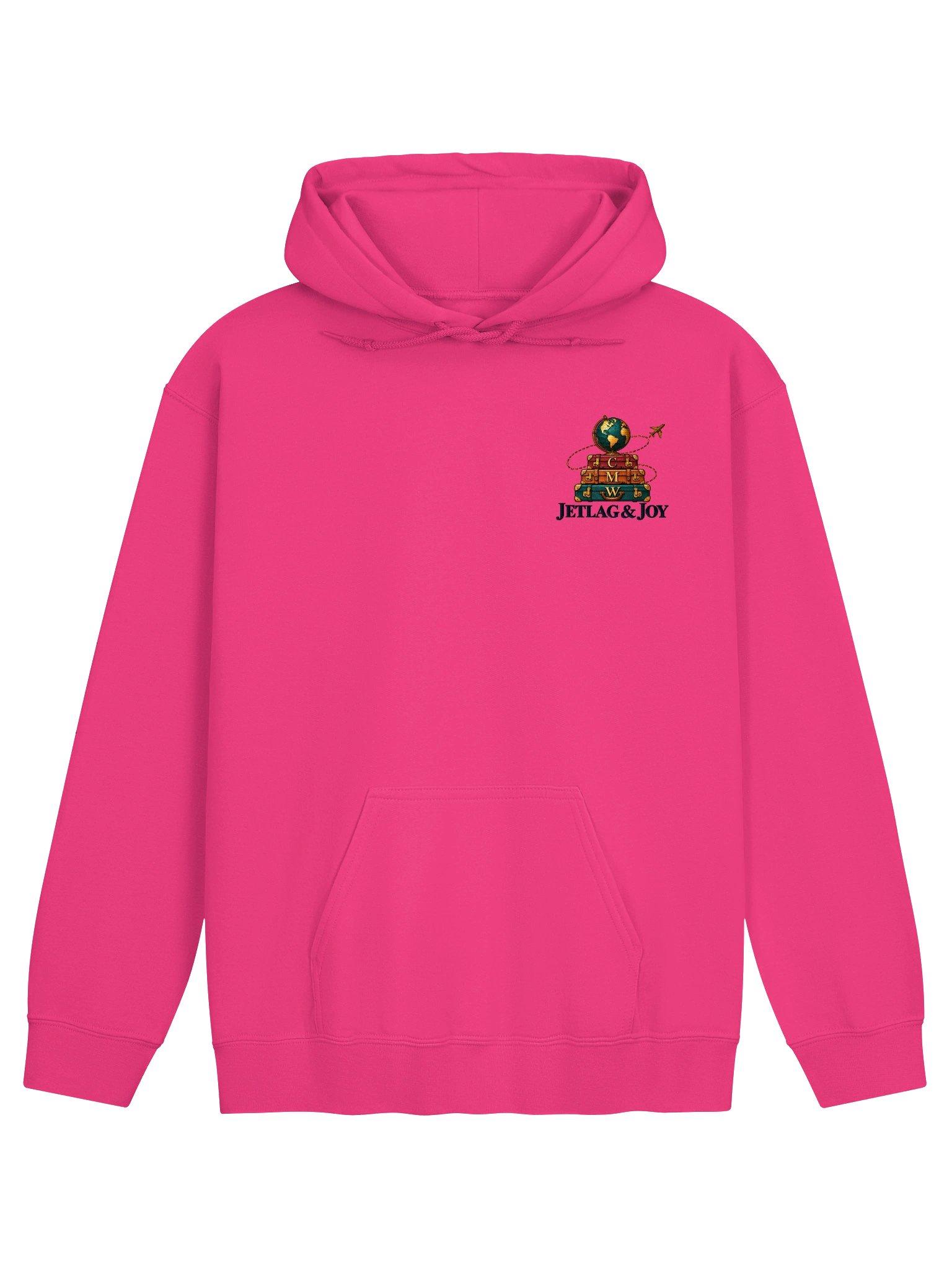 Jetlag & Joy Collect Memories Embroidered Unisex Hoodie product image (3)