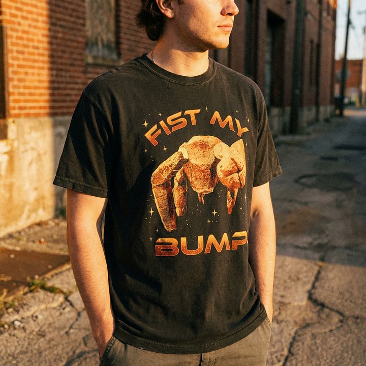 Comfort Colors® Fist My Bump T-Shirt, Project Hail Mary Rocky Alien Shirt, Funny Sci-Fi T-Shirt, Space Graphic Tee, Geek Gift, Book Lover Shirt product image (1)