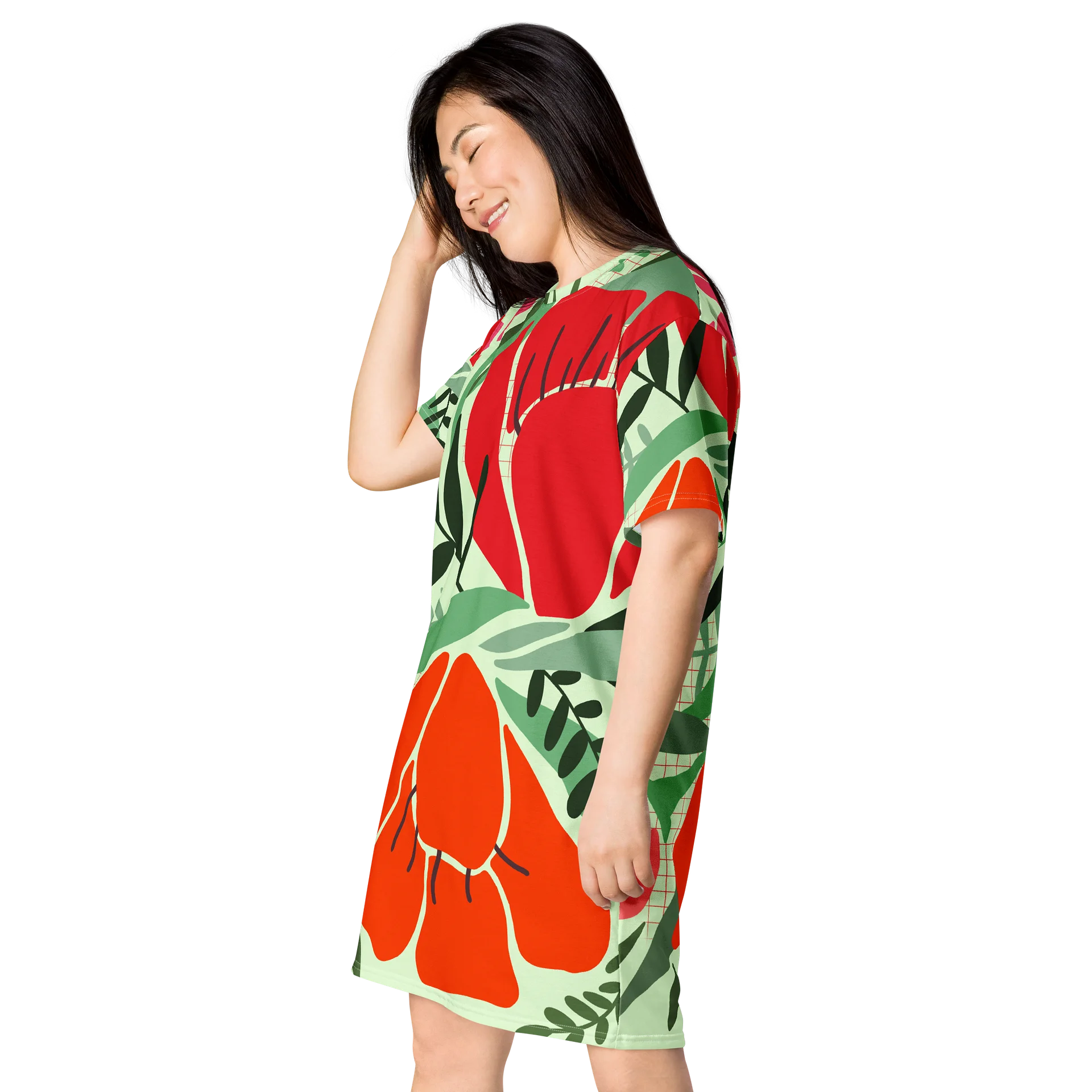 Tropical Muse T-Shirt Dress product image (5)